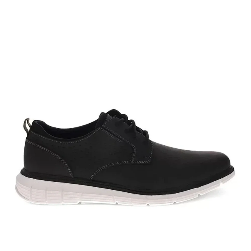 Dockers Mens Casual Lace Up Oxford Size 8 Black Fontera 90-41174